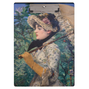 Carpeta De Pinza Jeanne (Primavera) Por Édouard Manet