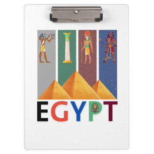 Carpeta De Pinza Jeroglíficos de Egipto