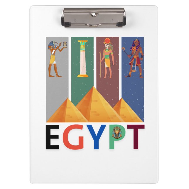Carpeta De Pinza Jeroglíficos de Egipto (Anverso)