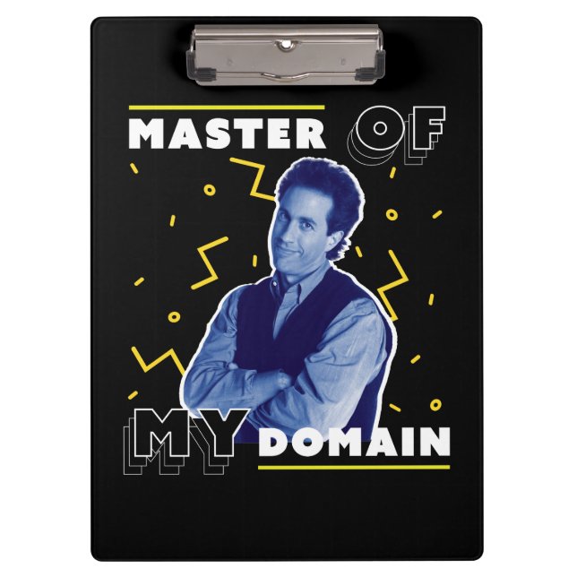 Carpeta De Pinza Jerry Seinfeld | Master of My Domain (Anverso)