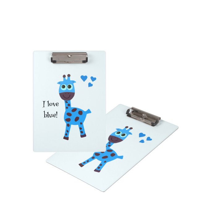 Carpeta De Pinza Jirafa azul (Subido por el creador)