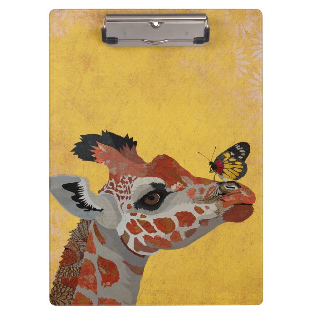CARPETA DE PINZA JIRAFA & MARIPOSA (Anverso)