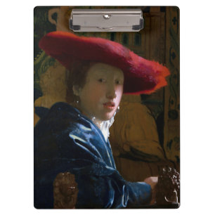 Carpeta De Pinza Johannes Vermeer - Chica con un Gorra rojo