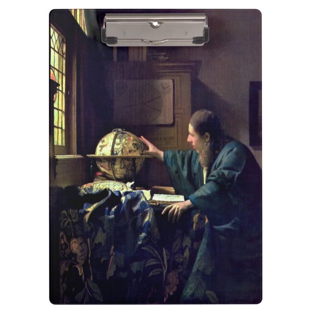 Carpeta De Pinza Johannes Vermeer - El astrónomo (Anverso)