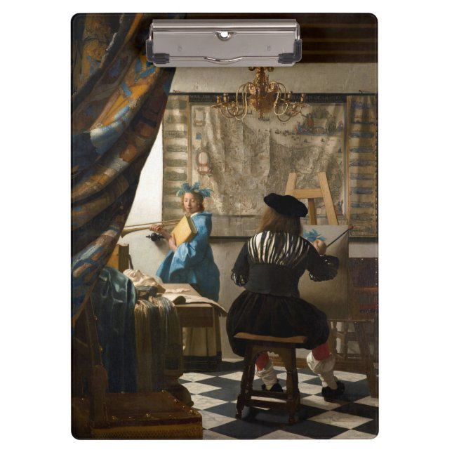 Carpeta De Pinza Johannes Vermeer - La historia de la pintura (Anverso)
