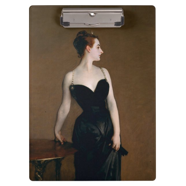 Carpeta De Pinza John Singer Sargent Madame X Classic Retrato (Anverso)