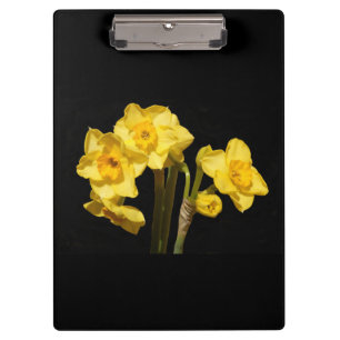 Carpeta De Pinza Jonquil Flowers Clipboard