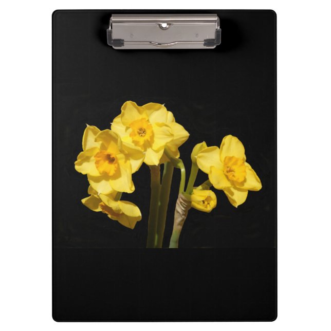 Carpeta De Pinza Jonquil Flowers Clipboard (Anverso)