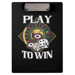 Carpeta De Pinza Juego de póquer para ganar