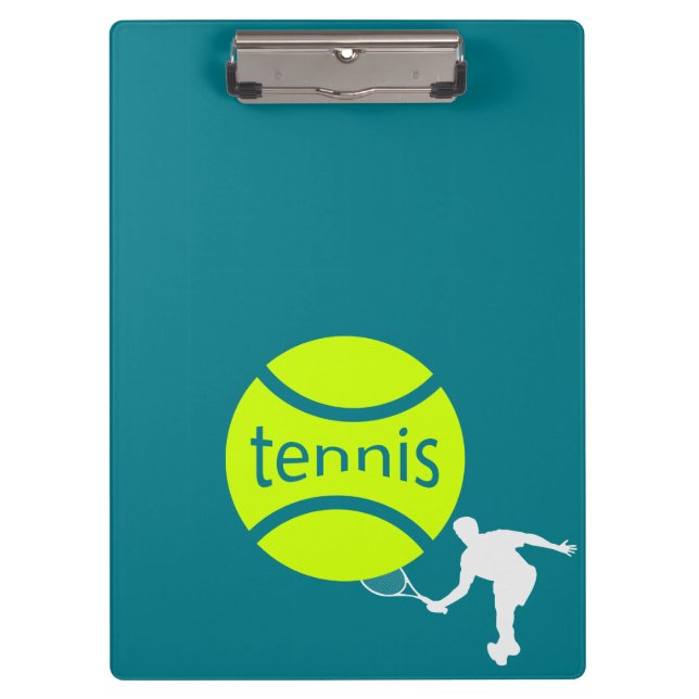 Carpeta De Pinza Jugador de tenis (Anverso)