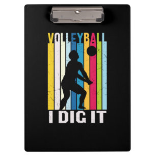 Carpeta De Pinza Jugador de Voleibol   Voleibol Me Gusta