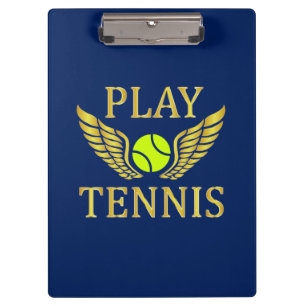 Carpeta De Pinza Jugar al tenis