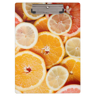 Carpeta De Pinza Juicy Sliced Citrus Fruits
