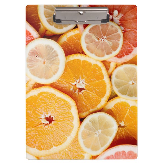 Carpeta De Pinza Juicy Sliced Citrus Fruits (Anverso)