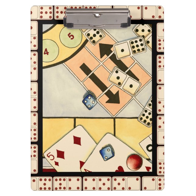 Carpeta De Pinza Jumble surtido de juegos de oportunidad (Anverso)