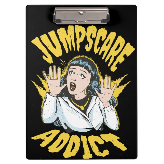 Carpeta De Pinza  Jumpscare Addict  (Anverso)