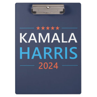Carpeta De Pinza Kamala Harris para Presidenta 2024 Demócrata