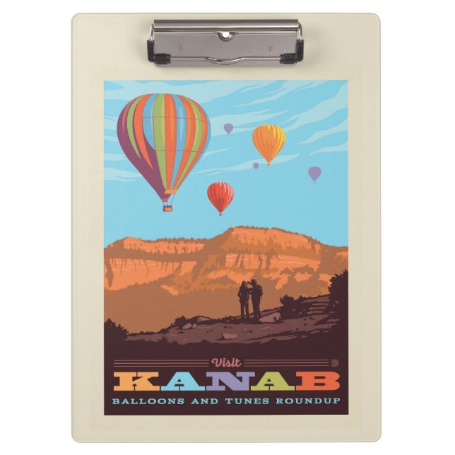 Carpeta De Pinza Kanab, Utah | Globos Y Tunes (Anverso)