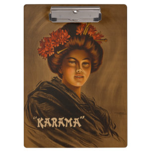 Carpeta De Pinza Karama: Romance Japonés Actriz Geisha