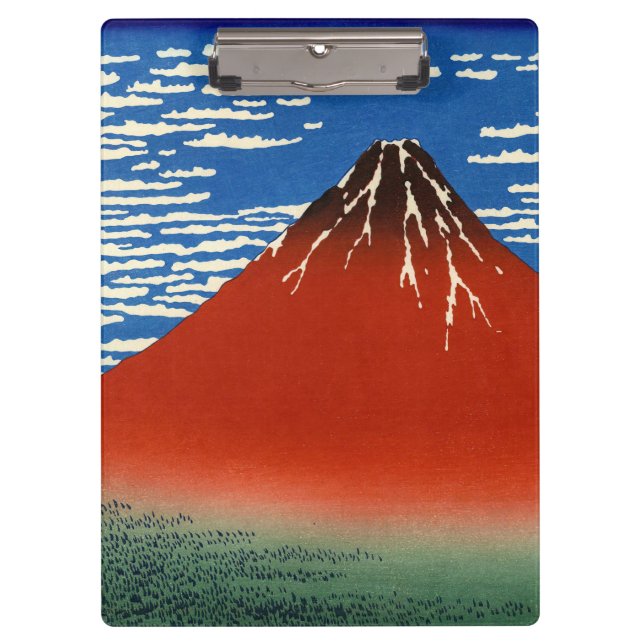 Carpeta De Pinza Katsushika Hokusai - Buen Viento, Buenos Días (Anverso)