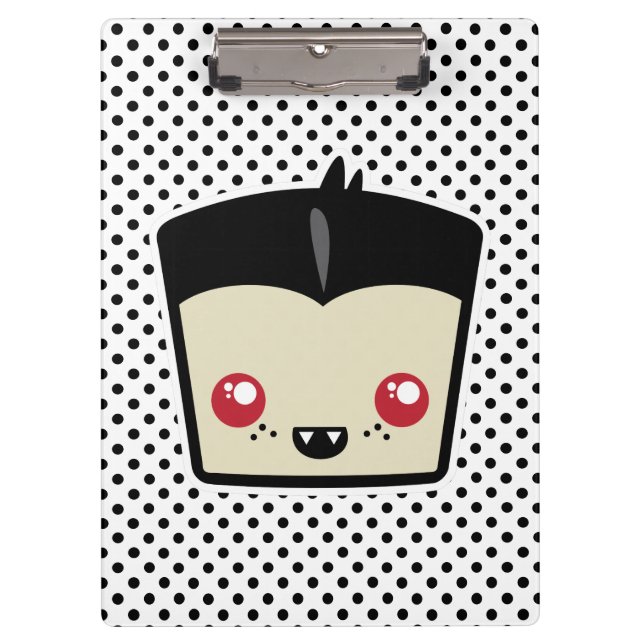Carpeta De Pinza Kawaii Dracula Clip Board (Anverso)