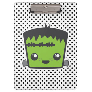 Carpeta De Pinza Kawaii Frankenstein Clip Board