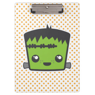 Carpeta De Pinza Kawaii Frankenstein Clip Board