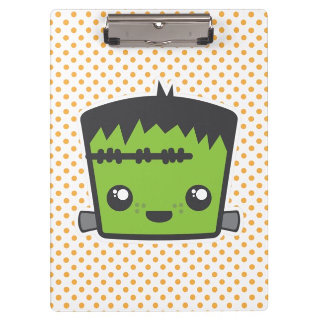 Carpeta De Pinza Kawaii Frankenstein Clip Board (Anverso)
