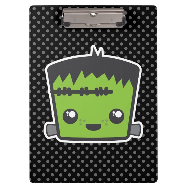 Carpeta De Pinza Kawaii Frankenstein Clip Board (Anverso)
