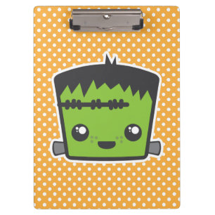 Carpeta De Pinza Kawaii Frankenstein Clip Board