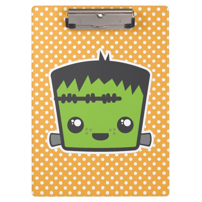 Carpeta De Pinza Kawaii Frankenstein Clip Board (Anverso)