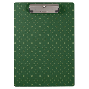 Carpeta De Pinza Kelly Verde Zinnia Dorada Sol