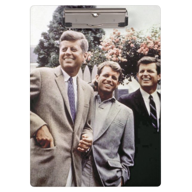Carpeta De Pinza Kennedy Brothers, Presidente John, Robert y Ted (Anverso)