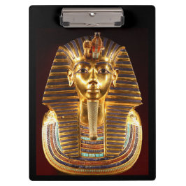 Carpeta De Pinza King Tutankhamun, máscara de oro
