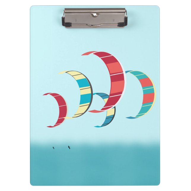 Carpeta De Pinza Kite Surfing (Anverso)