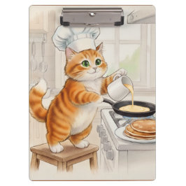 Carpeta De Pinza Kitty Kitchen, Clipboard