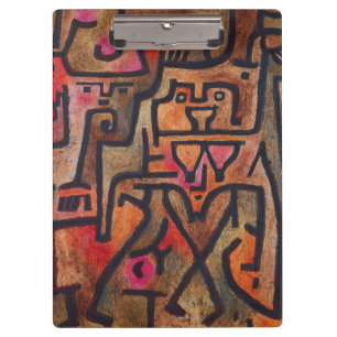 Carpeta De Pinza Klee Resumen de arte moderno expresionista foresta