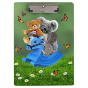 CARPETA DE PINZA KOALA BEBÉ OSCILA