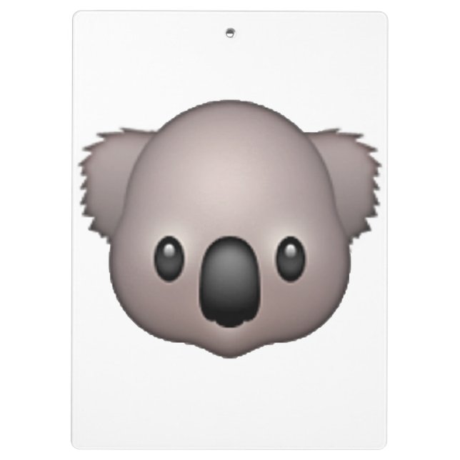 Carpeta De Pinza Koala - Emoji (Reverso)