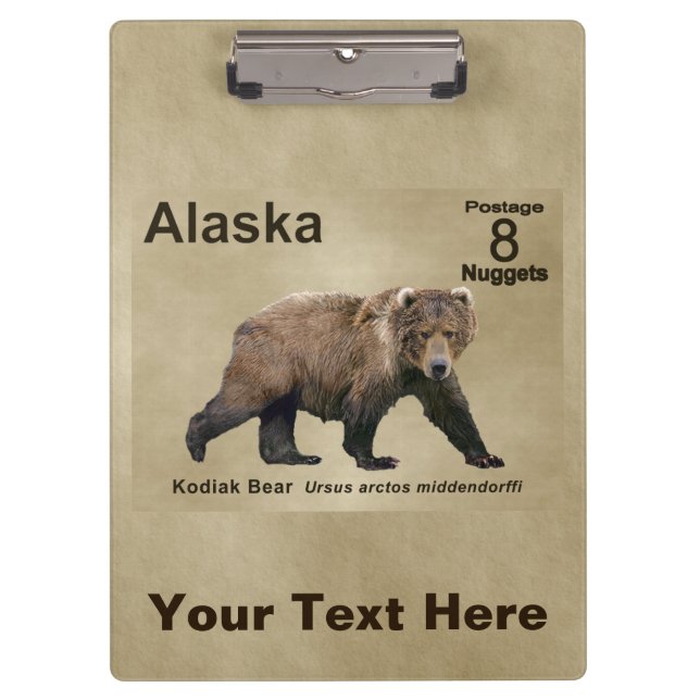 Carpeta De Pinza Kodiak Bear (Anverso)