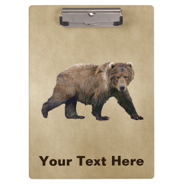 Carpeta De Pinza Kodiak Bear (Anverso)