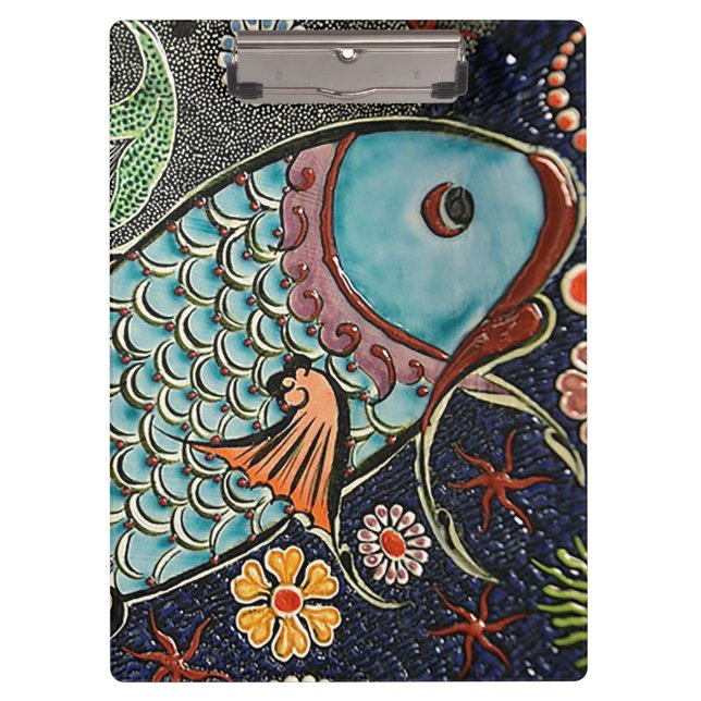 Carpeta De Pinza Koi Mosaic (Anverso)