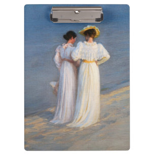 Carpeta De Pinza Kroyer - Noche de verano en Skagen Beach Closeup