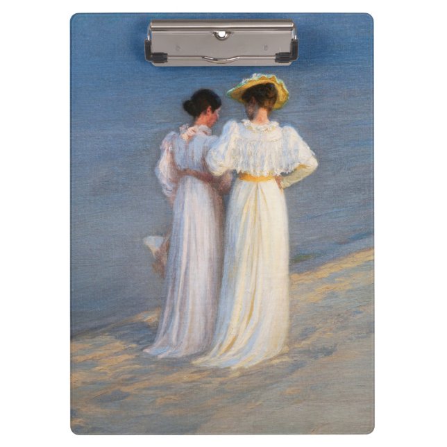 Carpeta De Pinza Kroyer - Noche de verano en Skagen Beach Closeup (Anverso)