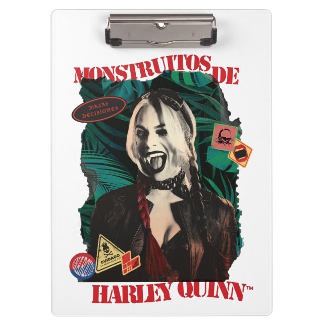 Carpeta De Pinza La brigada suicida | Harley Quinn Winking (Anverso)