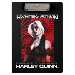 Carpeta De Pinza La brigada suicida   Retrato de Harley Quinn Red F