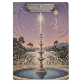 Carpeta De Pinza La canción de cuna de lavanda personalizada