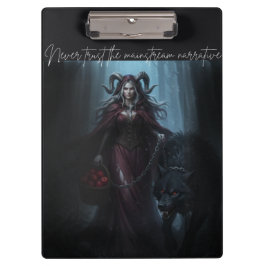 Carpeta De Pinza La Caperucita Roja Oscura