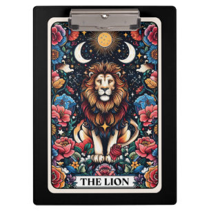 Carpeta De Pinza La carta del Tarot del León – Fuerza Arcano Mayor