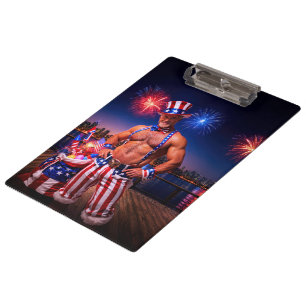 Carpeta De Pinza La celebración del cuatro de julio de SlipperyJoe 